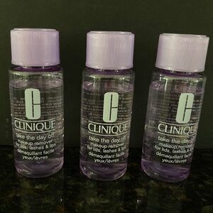 Clinique Set of 3 Take The Day Off Makeup Remover/1.7 fl. oz. Each/NEW!